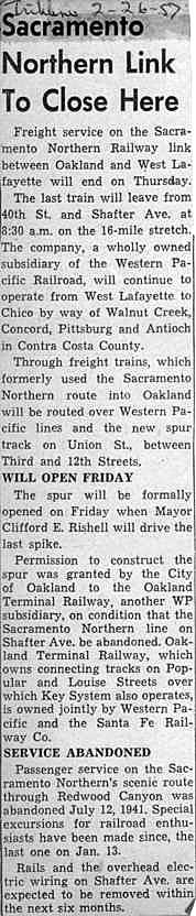 trib2_26_57
Oakland Tribune Feb 26, 1957 Freight service to end between Oakland and West Lafayette.
